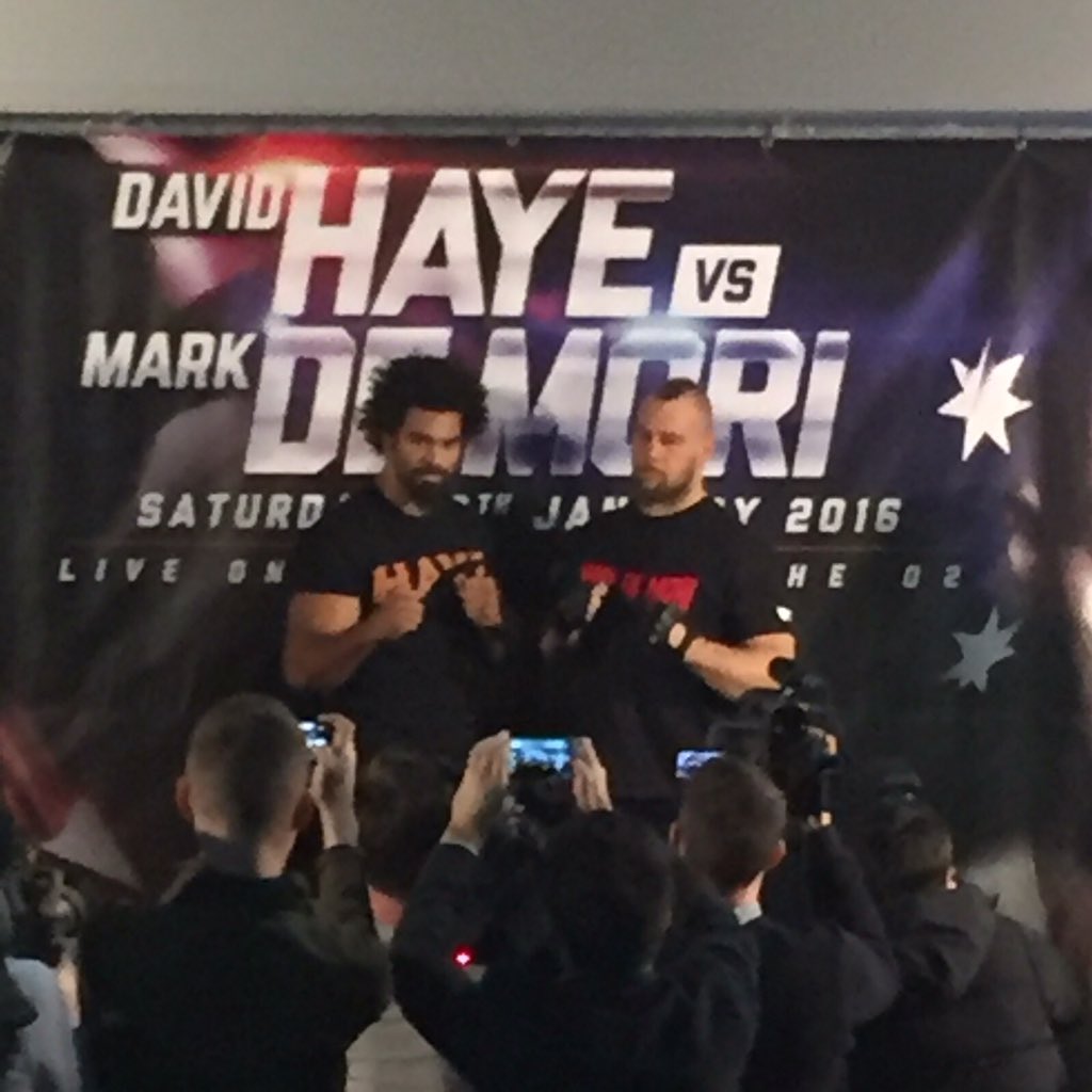 Great to see the @SalterBrothers <a href="/MissNicoleMac/">Nicole Macdermott</a> crew @ the @mrdavidhaye @MarkdeMori PC. Looking forward to #HayeDay