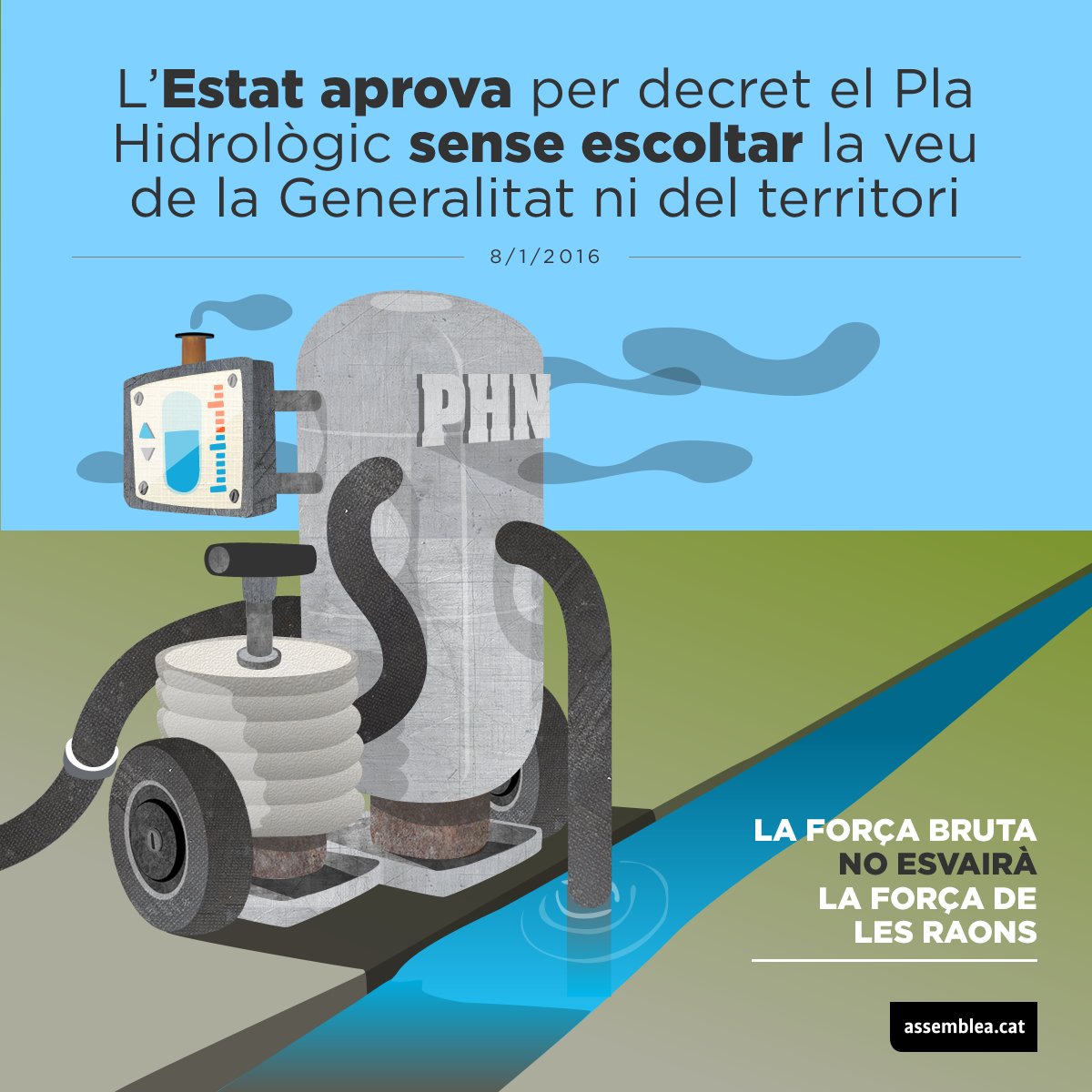 assemblea's tweet photo. Per gestionar els nostres propis recursos escoltant el territori. República per decidir-ho tot! #loriuesvida https://t.co/w148rGdwhP