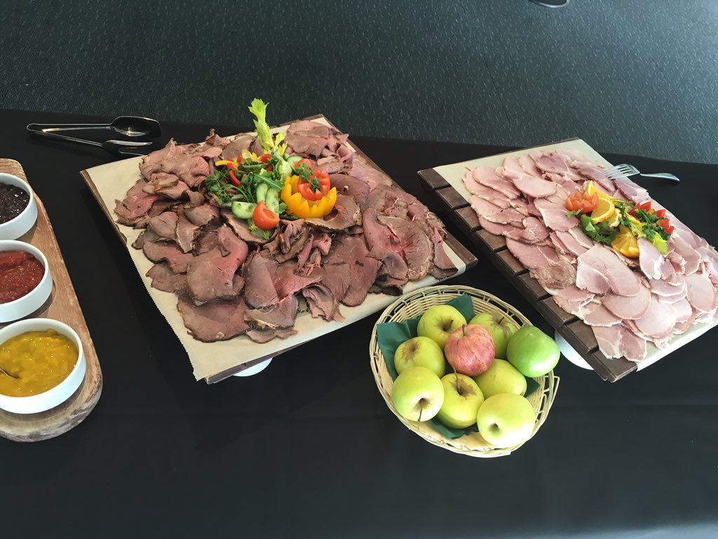 Sustock16's tweet photo. Superb service & catering from the team @AtBristol! #globalfarmplatform #sustock16 sustainable livestock conf https://t.co/082cCslUVU