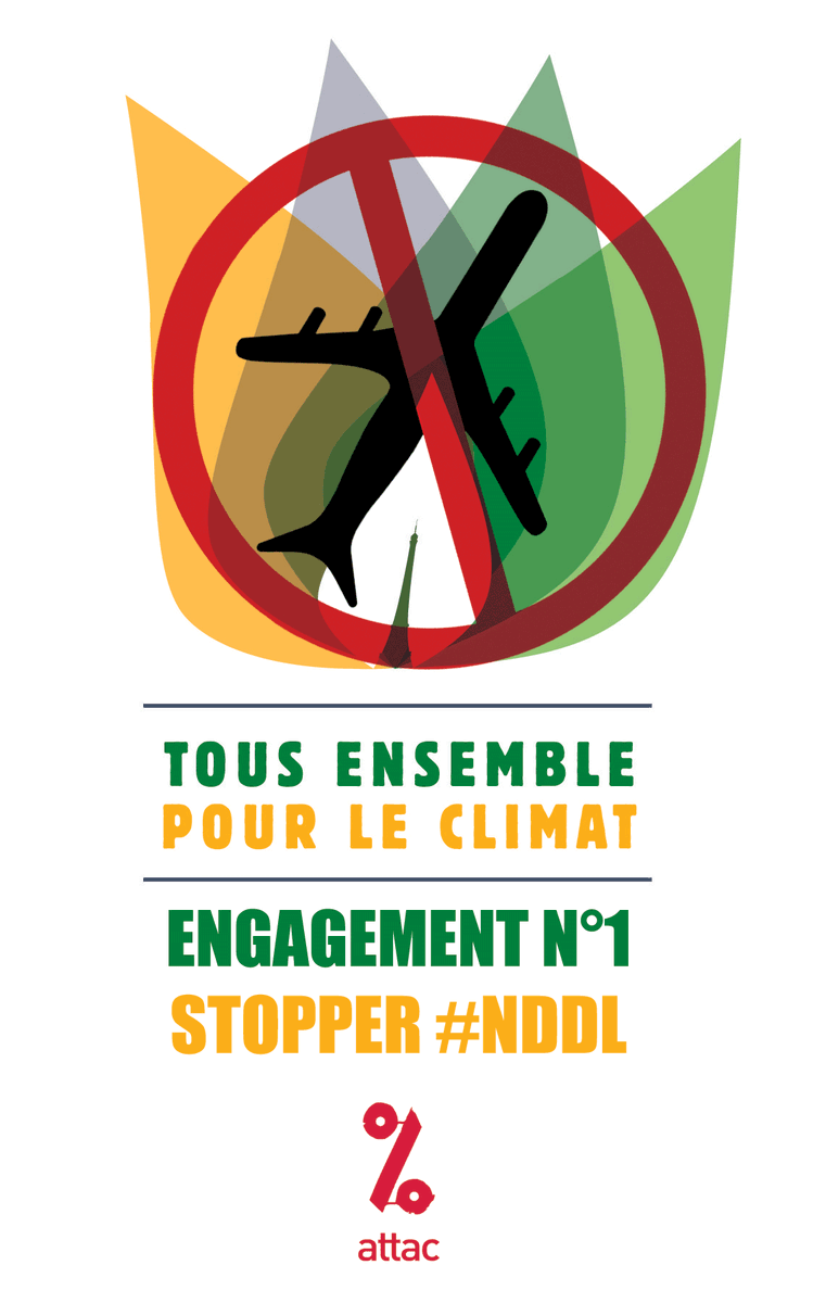 Tous ensemble pour le climat ?
L'engagement n°1 après la #COP21 : Stopper l'aéroport de #NDDL <a href="/ACIPA_NDL/">ACIPA</a>