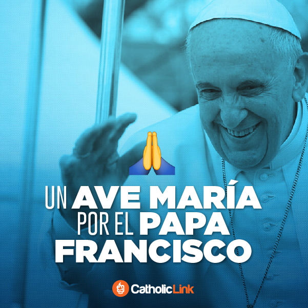 catholiclink_es's tweet photo. ¡Hoy, regálale al #PapaFrancisco un Ave María! Haz RT cuando lo hayas hecho. https://t.co/8XITQwhJ51