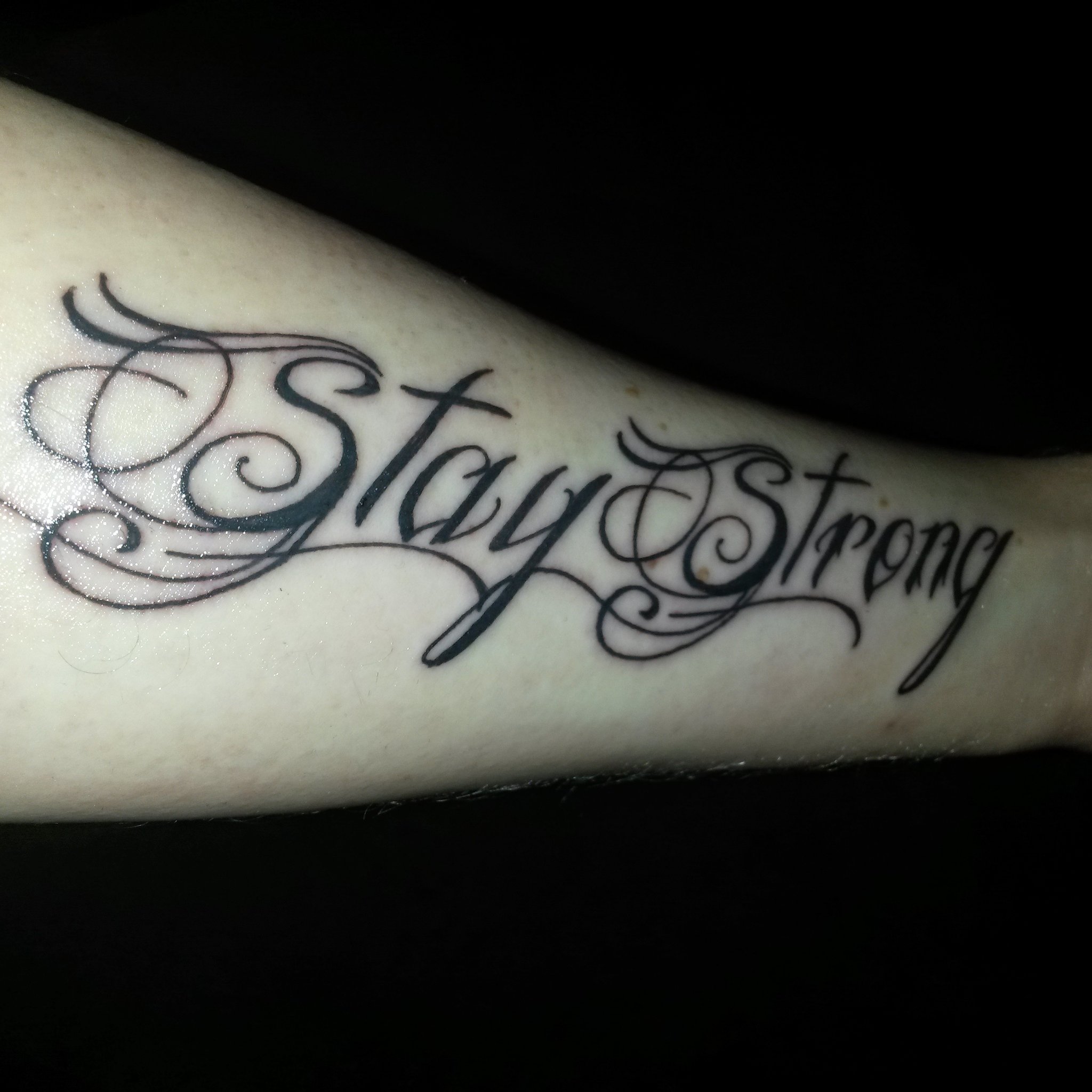 Stay Strong Tattoo