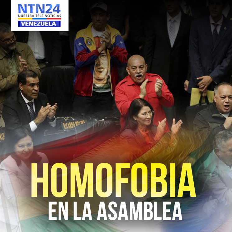HERGtv's tweet photo. Con una polémica frase el chavismo estrenó su discurso homofóbico en el nuevo Parlamento. https://t.co/EvmvMf6nRh https://t.co/MIZsdxch9F