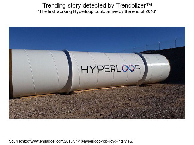 autolizer's tweet photo. The first working Hyperloop could arrive by the end of 2016 #CEO #RobLloyd https://t.co/bzr2AThu5y https://t.co/4DGB6bcuSQ
