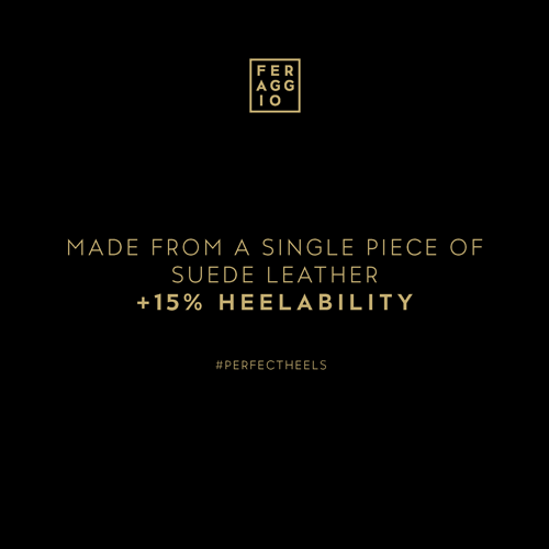 FeraggioHeels's tweet photo. Feraggio heels are made from a single piece of #suede leather for 15% more #heelability.
#FERAGGIO #PERFECTHEELS https://t.co/uXKwZSNfIp