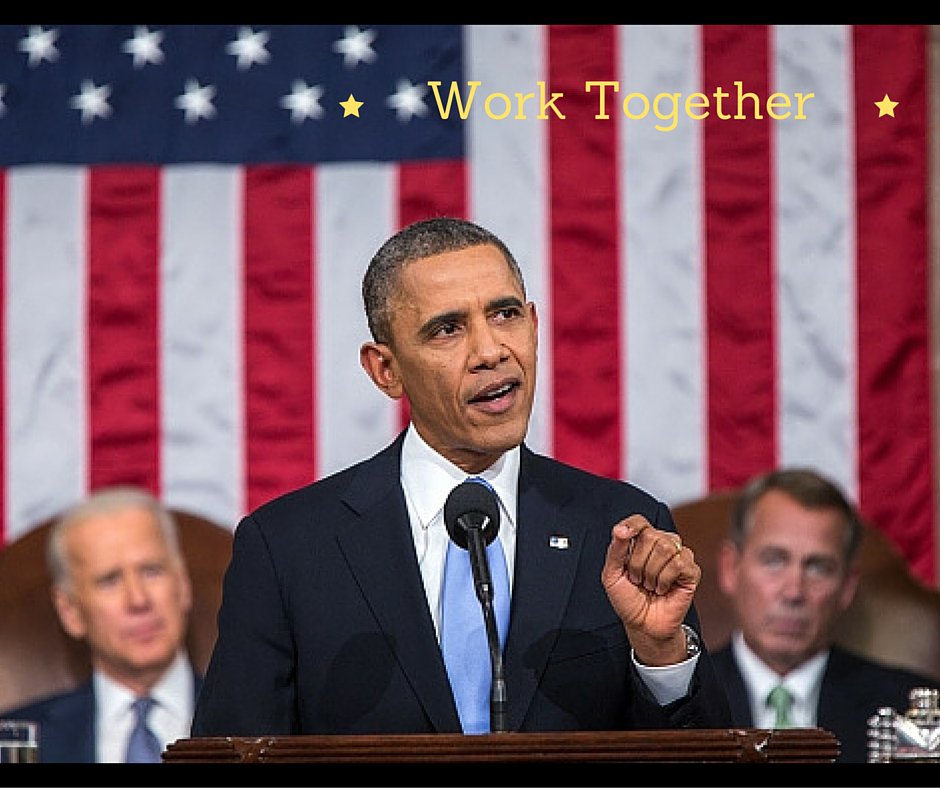 askorty's tweet photo. @POTUS :parties need to work together at the #SOTU. Will your candidate make this happen?! https://t.co/MVxfDLazas https://t.co/UWswsqdMKw