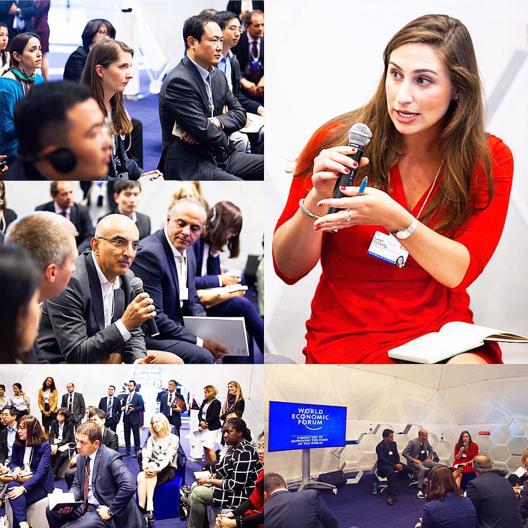 Our CTO @Sdoh6 facilitated panel w/ Asher Hasan &amp; @jonhursh in Health Dome <a href="/wef/">World Economic Forum</a> #AMNC15 on Designing Healthy Cities.