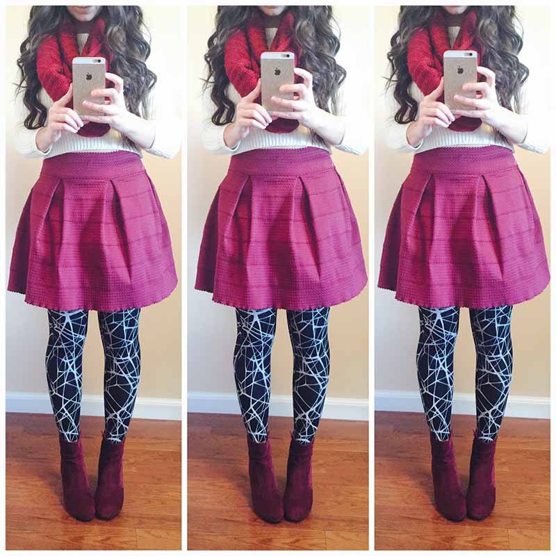 inaccessory's tweet photo. What's your style? 10 Outfit ideas with "Lost in translation" Tights by @loveirisblog https://t.co/MFT8l66tYA https://t.co/5BoXarZjuh