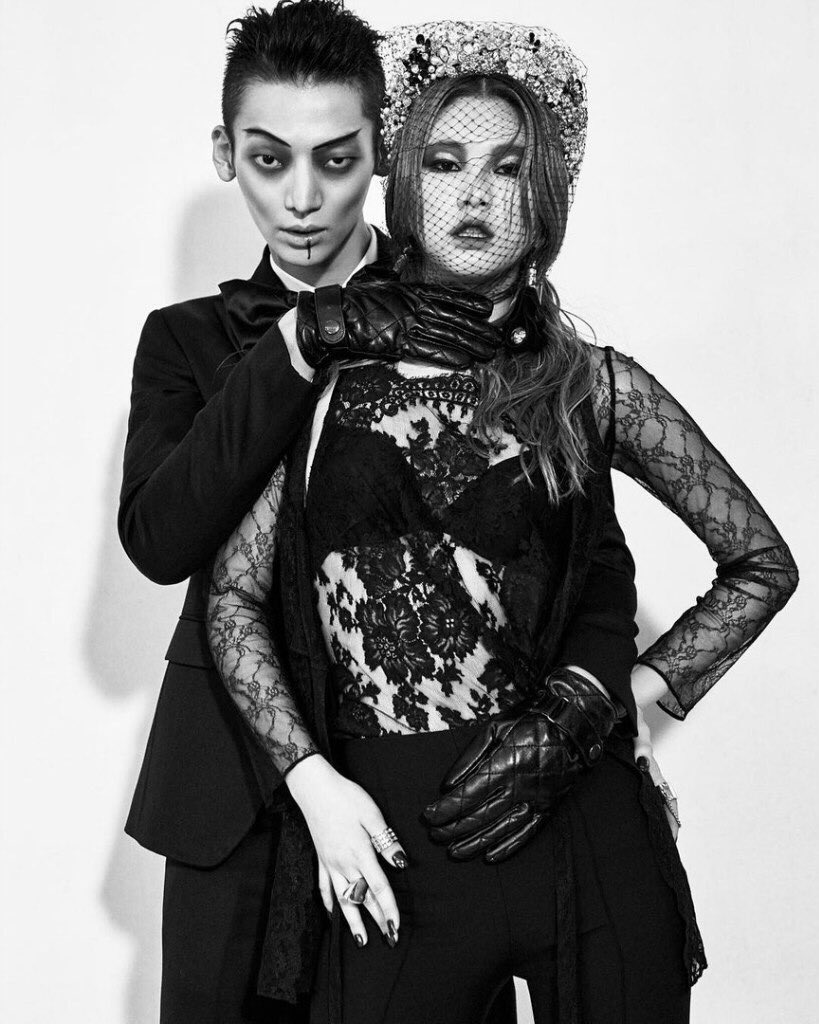Korean Model on Twitter: "Kim Kangwoo and Kim Jinkyung for Devils