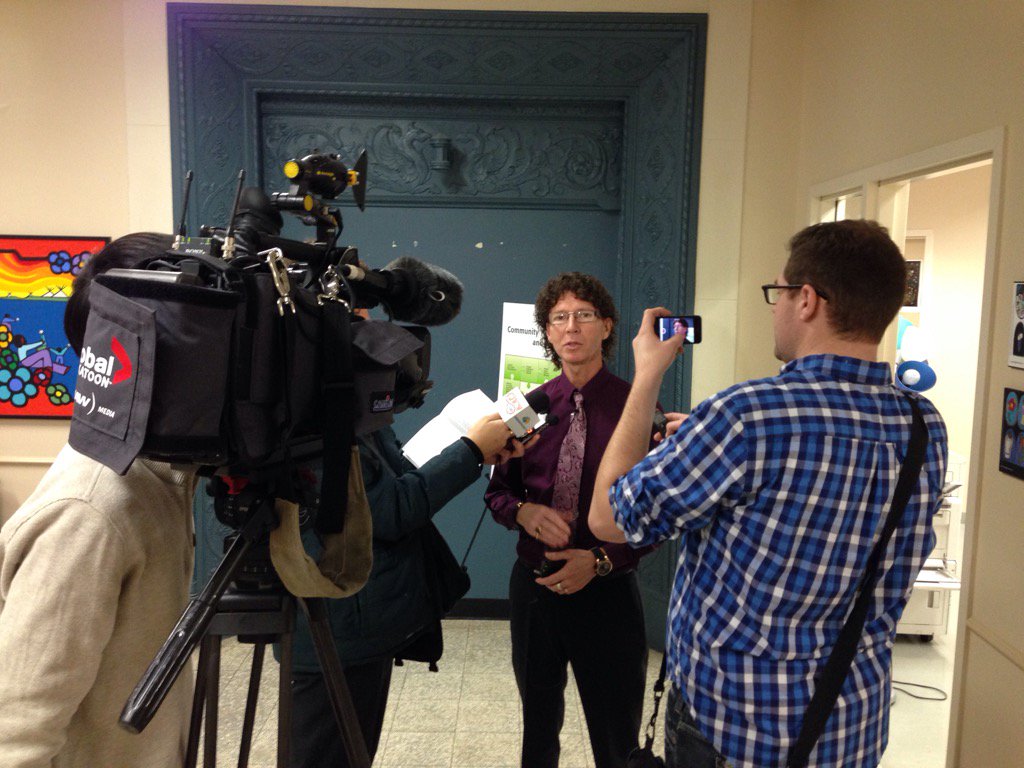 StoonPubSchools's tweet photo. Kevin Cameron from @CCTATR doing interviews about CTASP. #ctasp https://t.co/I620M9TxrS