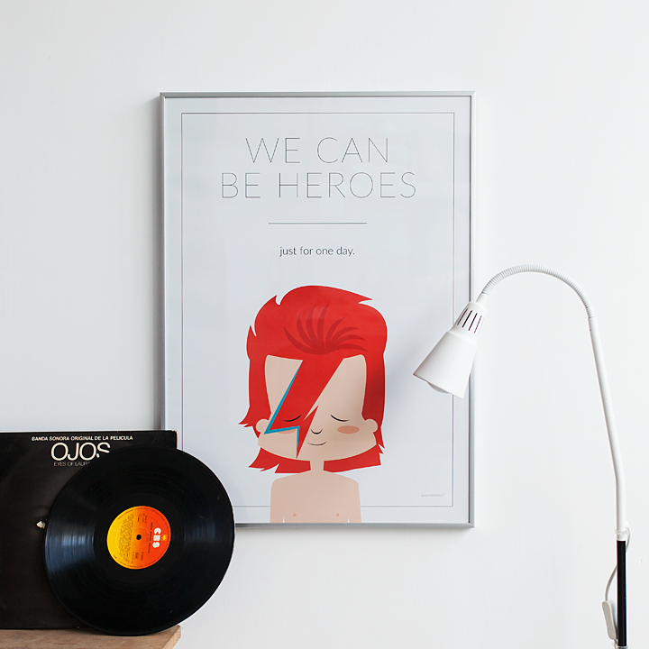 Superbritanico's tweet photo. Regalo de 4 pósters de #Bowie entre los héroes que hagan RT a lo #Superbritánico.

Los ganadores, el 21 de enero. https://t.co/8Xgrgoli6a