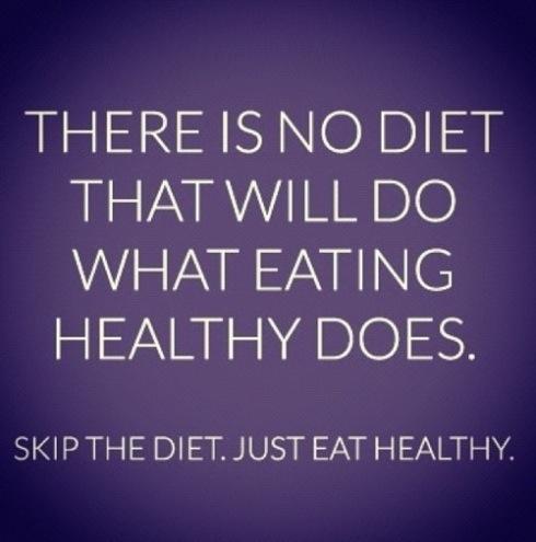 FitBadAss's tweet image. Skip the diet. Just eat healthy