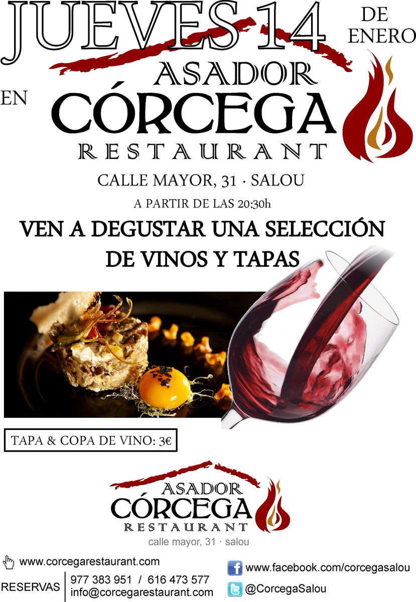 Córcega Restaurant (@corcegasalou) on Twitter photo 