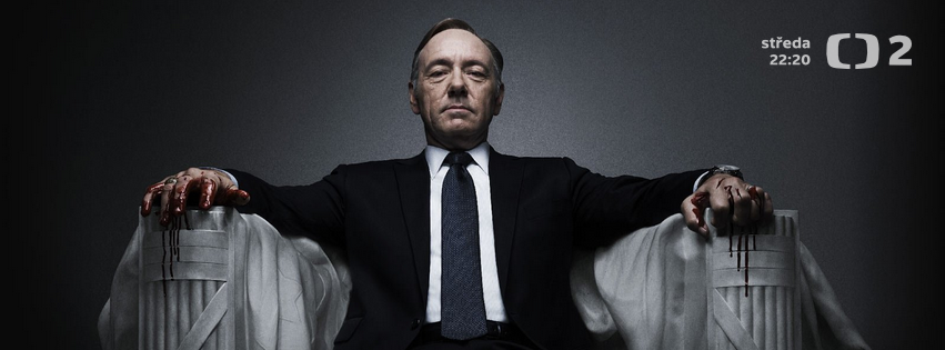 Cesta do Bílého domu je dlážděna ambicemi a nezkrotnou touhou po moci. House of Cards ve 22:20 na ČT2