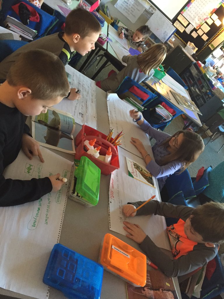 KCangelose's tweet photo. Celebrating the end our informational unit. #documentationoflearning @bp_mustangs @NKCSchools https://t.co/hsxzgdTYcd