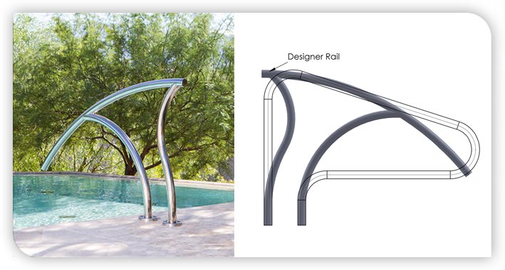 HPPClearChoice's tweet image. We are now offering @InterFabulous handrails. Make your pool look sleek and modern! We can install them too!