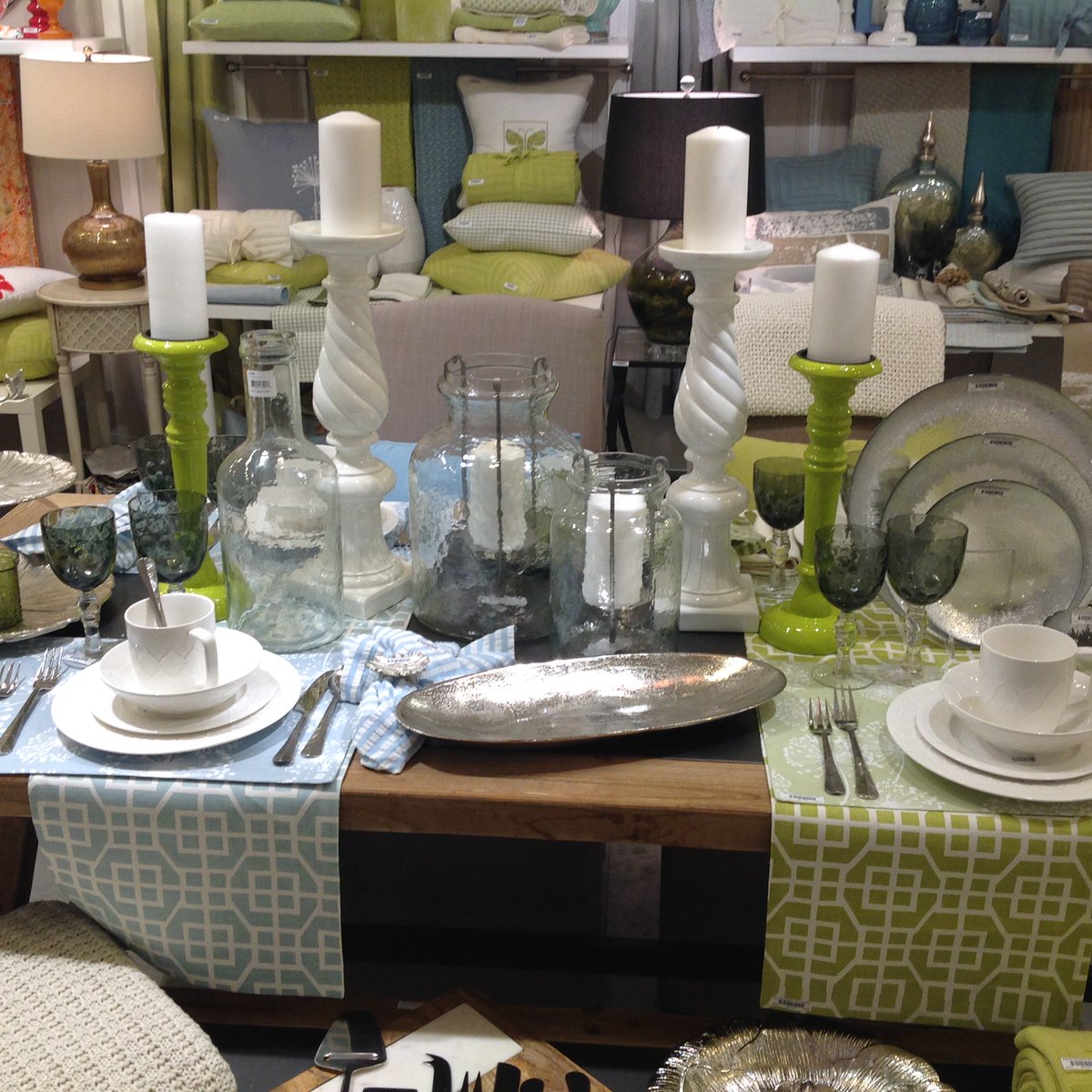 SplitPHomeDecor's tweet photo. It's Day 2 of #atlmkt! Stop by and browse all of our new collections in Bldg 2, #1801 at @AmericasMartATL ! #splitp https://t.co/w0XxtN2YZB