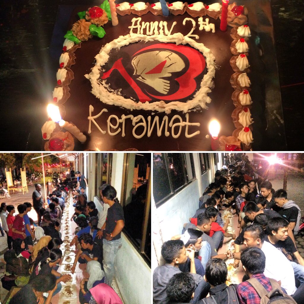 Selamat Milad kepada angkatan 2013 ( Keramat ) &amp; angkatn 2014 ( Atlas ) FT-UNIFA. Jayalah selalu. 😎 #teknikunifa