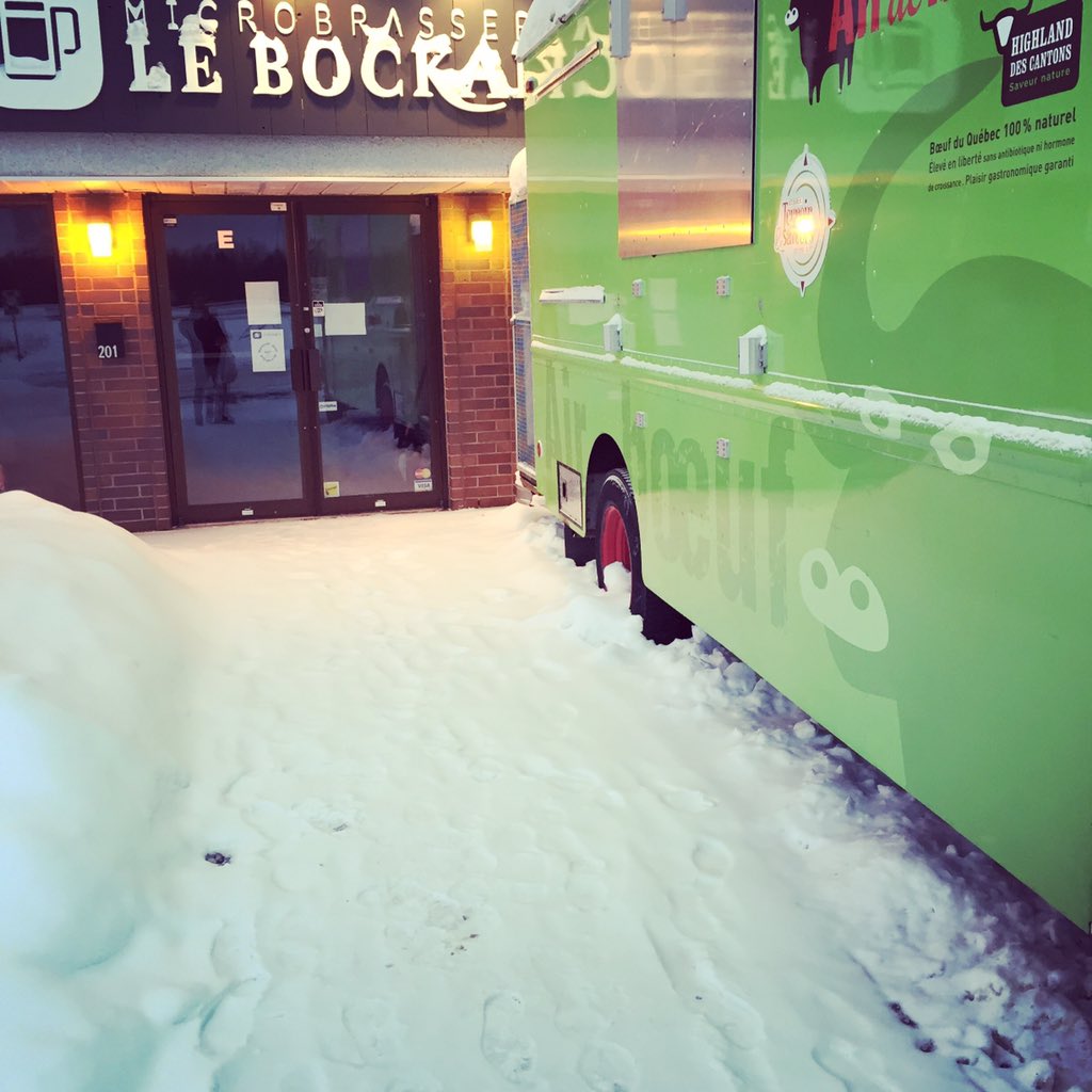 #airdeboeuf Foodtruck ce midi! Aller sur notre Facebook pour le menu complet! #Bockale #lebockale #drummondville