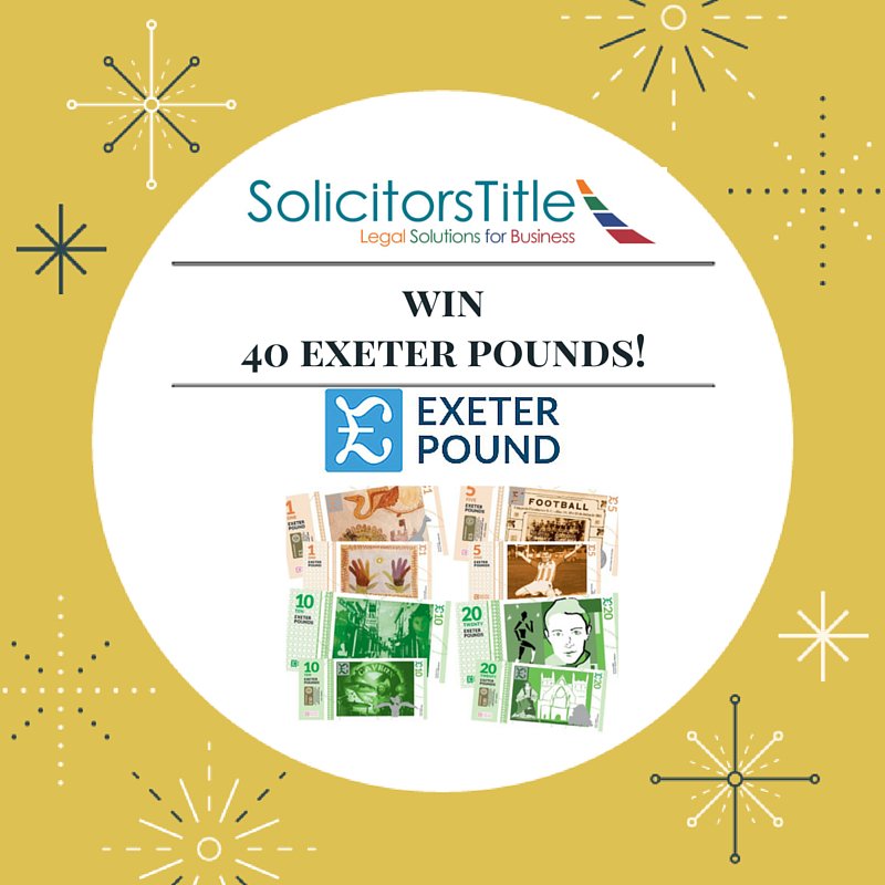 SolicitorsTitle's tweet image. @ExeterBizClub @devonbusinesses @ExeterLiving @ExeterLifemag @gksignsltd Visit: facebook.com/SolicitorsTitl…