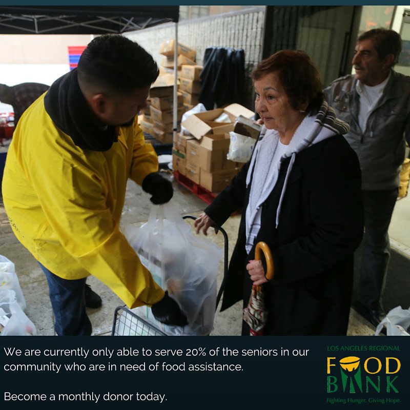 LAFoodBank's tweet image. Every little bit helps. $1=4 meals. 
bit.ly/1ObibJH