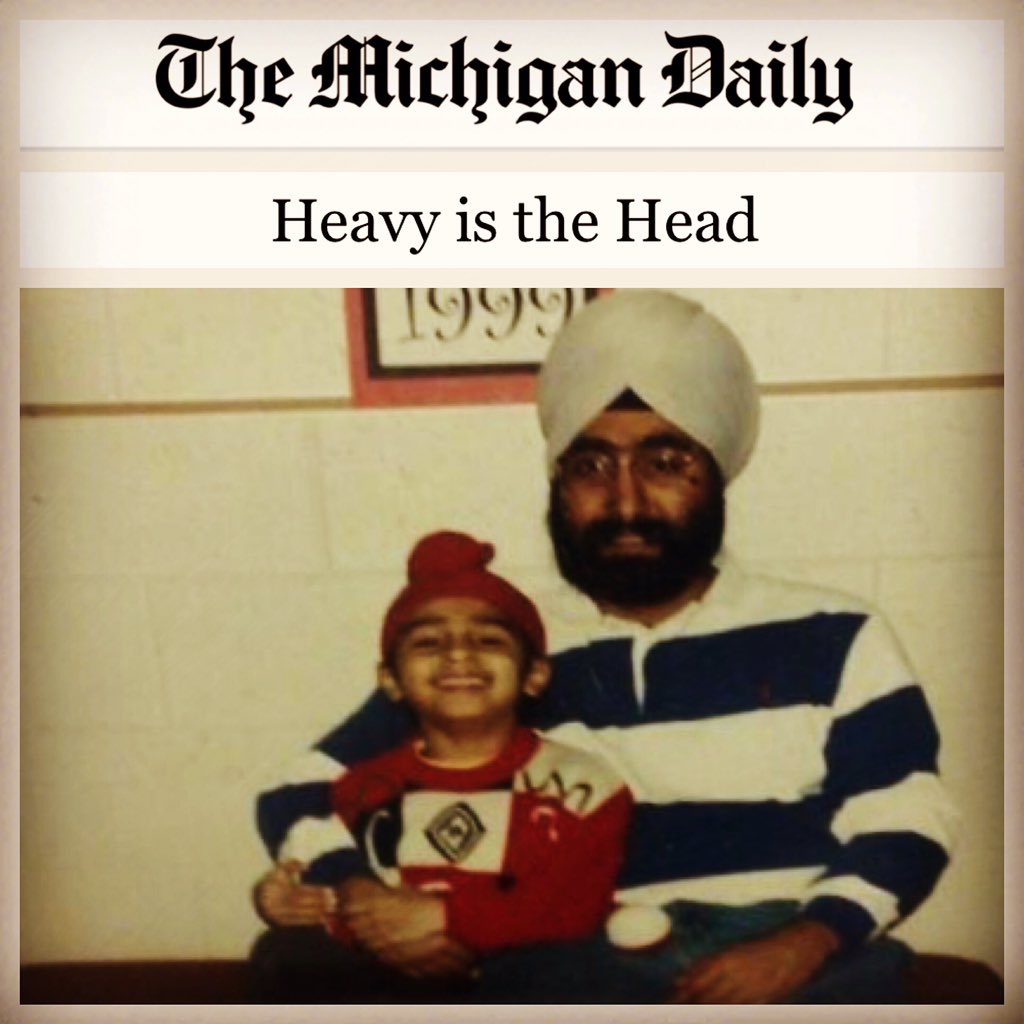 michiganincolor's tweet photo. Just in: A #SikhAmerican @UMich student remembers discovering #identity: https://t.co/AzBnXvxbJV #Sikh #BeLikeDarsh https://t.co/9mLVkGhCn8