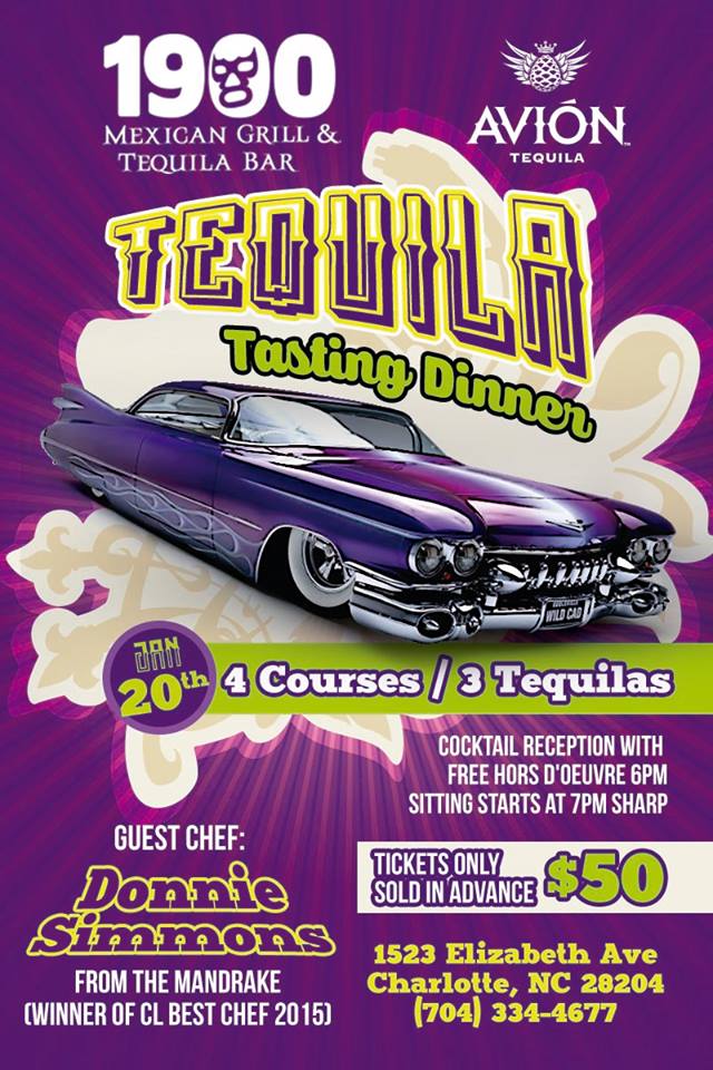 Jan 20 2016 - #tequila #dinner <a href="/1900Mexgrill/">Tequila 1900</a> hosted by <a href="/ChefDonSimmons/">Chef Donnie Simmons</a>
