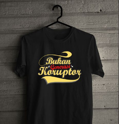 Membutuhkan Donasi Turing Antikorupsi di kab.Bulukumba tanggal 23 Januari 2016.Dgn membeli baju kaos harga 80 ribu.