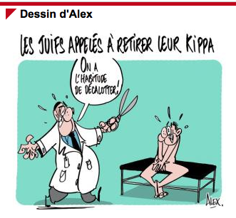 À la "une" du Courrier Picard, un dessin pour tous ceux qui sont restés très "Charlie".