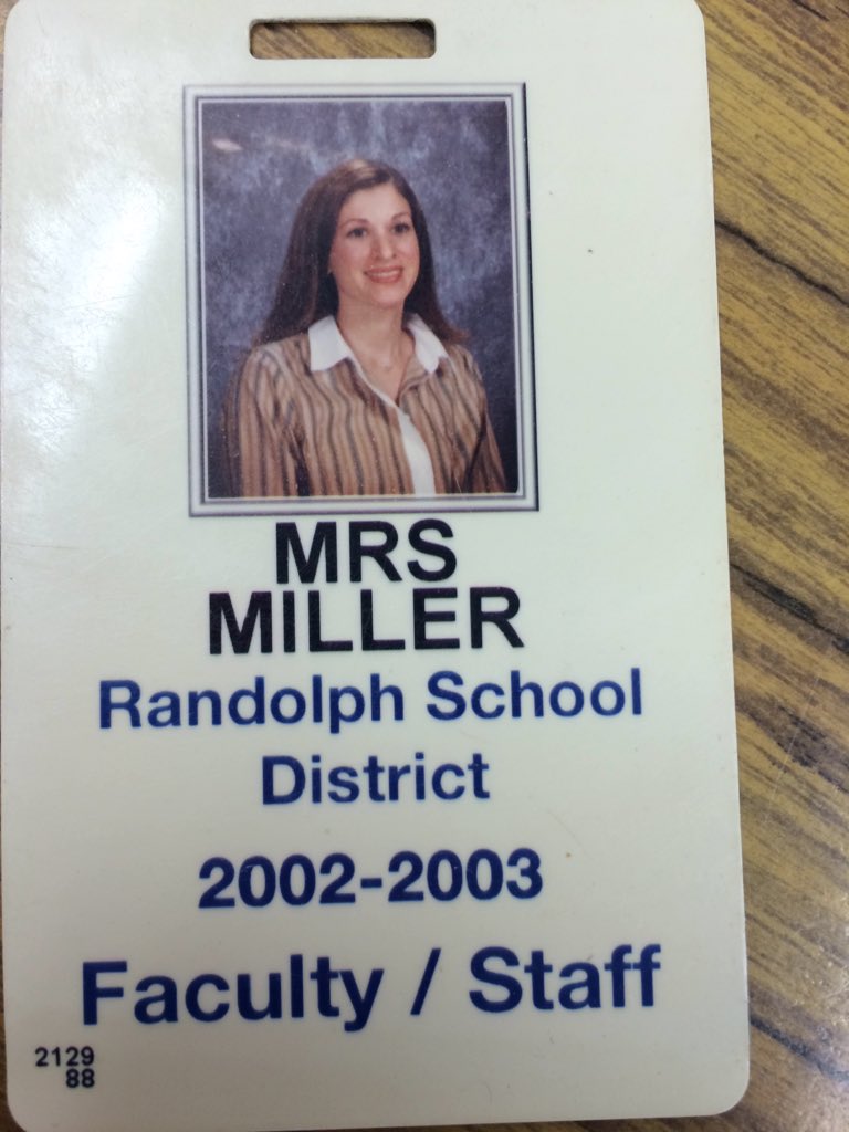 First is ID badge #TeamFernbrook #ThrowbackThursday