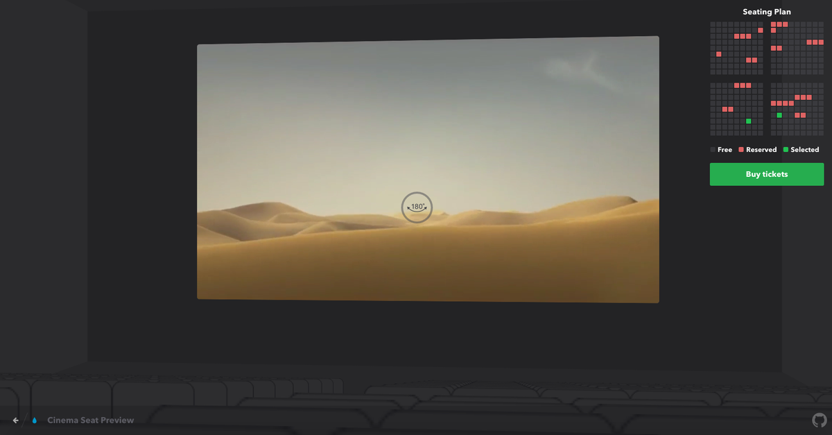 vincentbattault's tweet image. awesome ! choose your seat #webexperiment —tympanus.net/Development/Se…