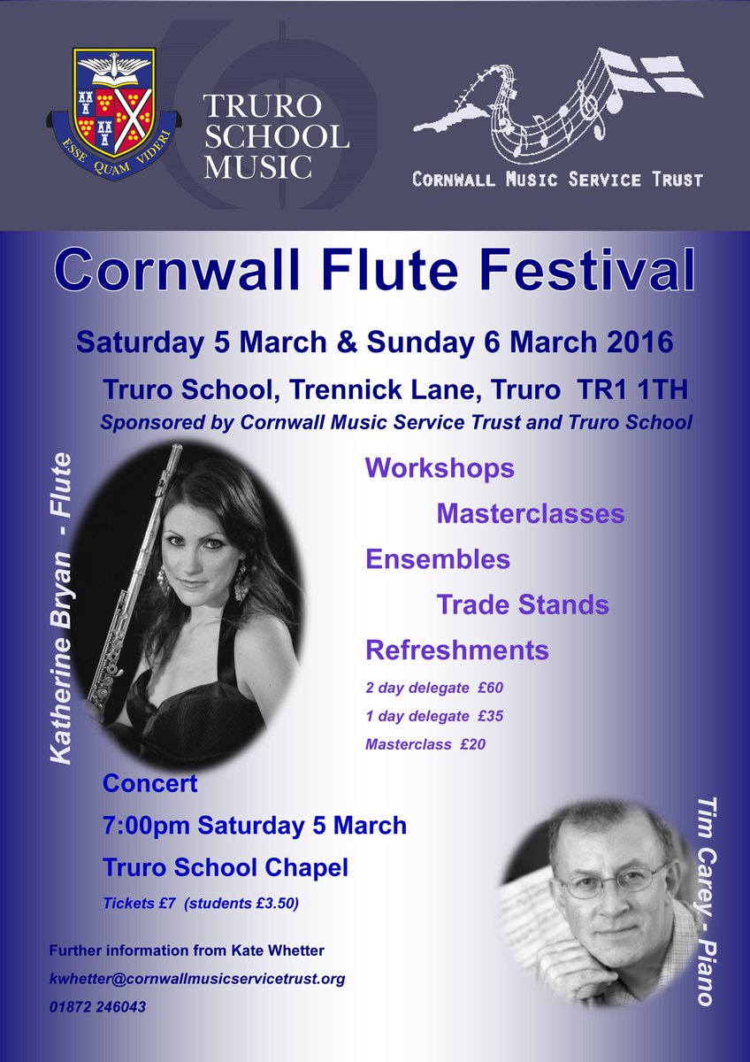 cornmustrust's tweet image. Today we're excited to announce our upcoming Flute Festival!