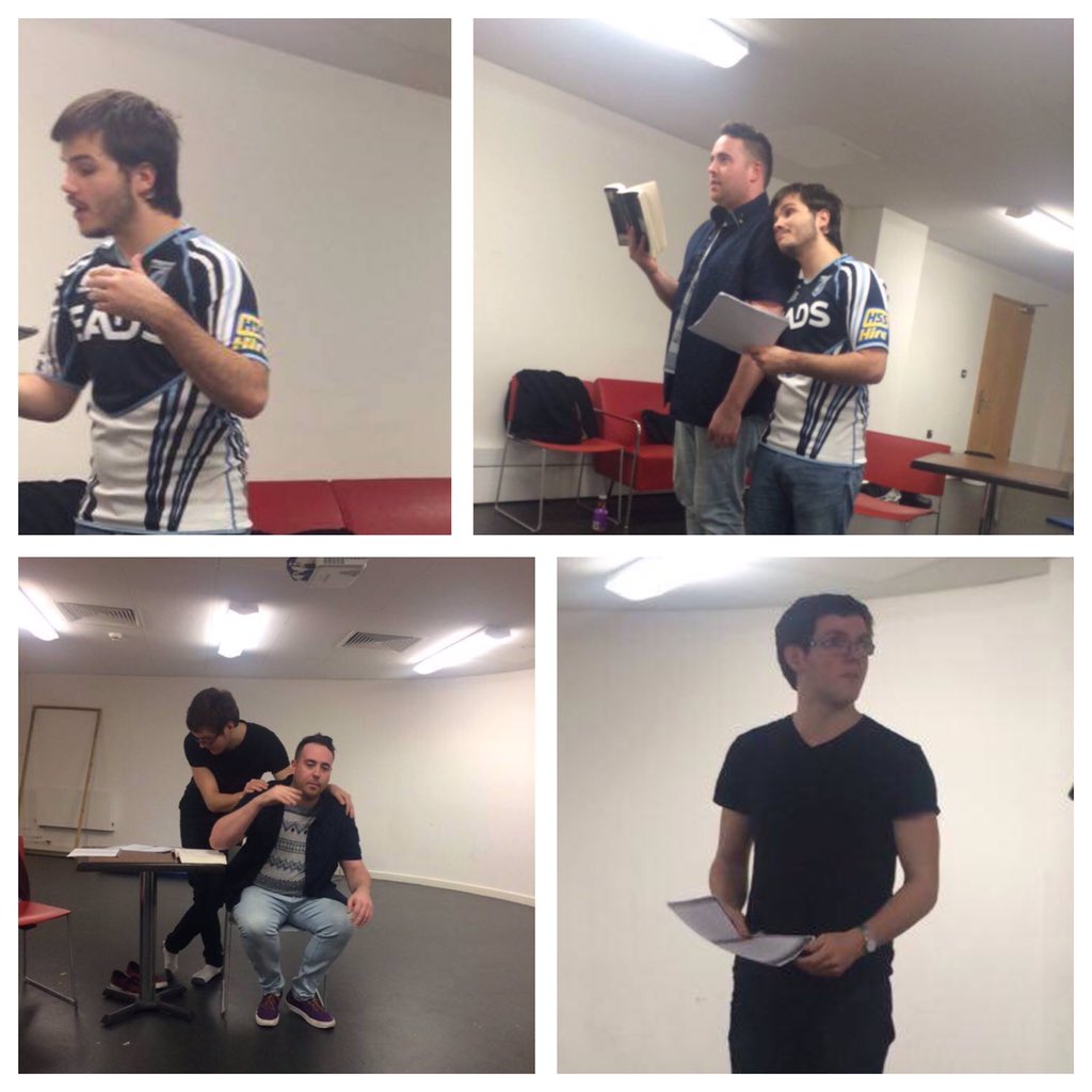 wedotheatreco's tweet photo. Rehearsing Shoot/Get Treasure/Repeat with @ryanleecork @Lorne_Taylor and Nick. #shootgettreasurerepeat #wedotheatre https://t.co/FYaVajQ2NN