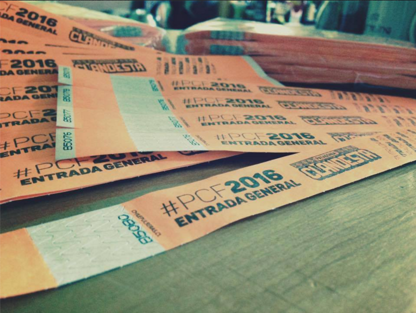 Ya llegaron las entradas para el #PCF2016, recuerden primeras 300 preventas a $3000, entrada general $5000 ;)