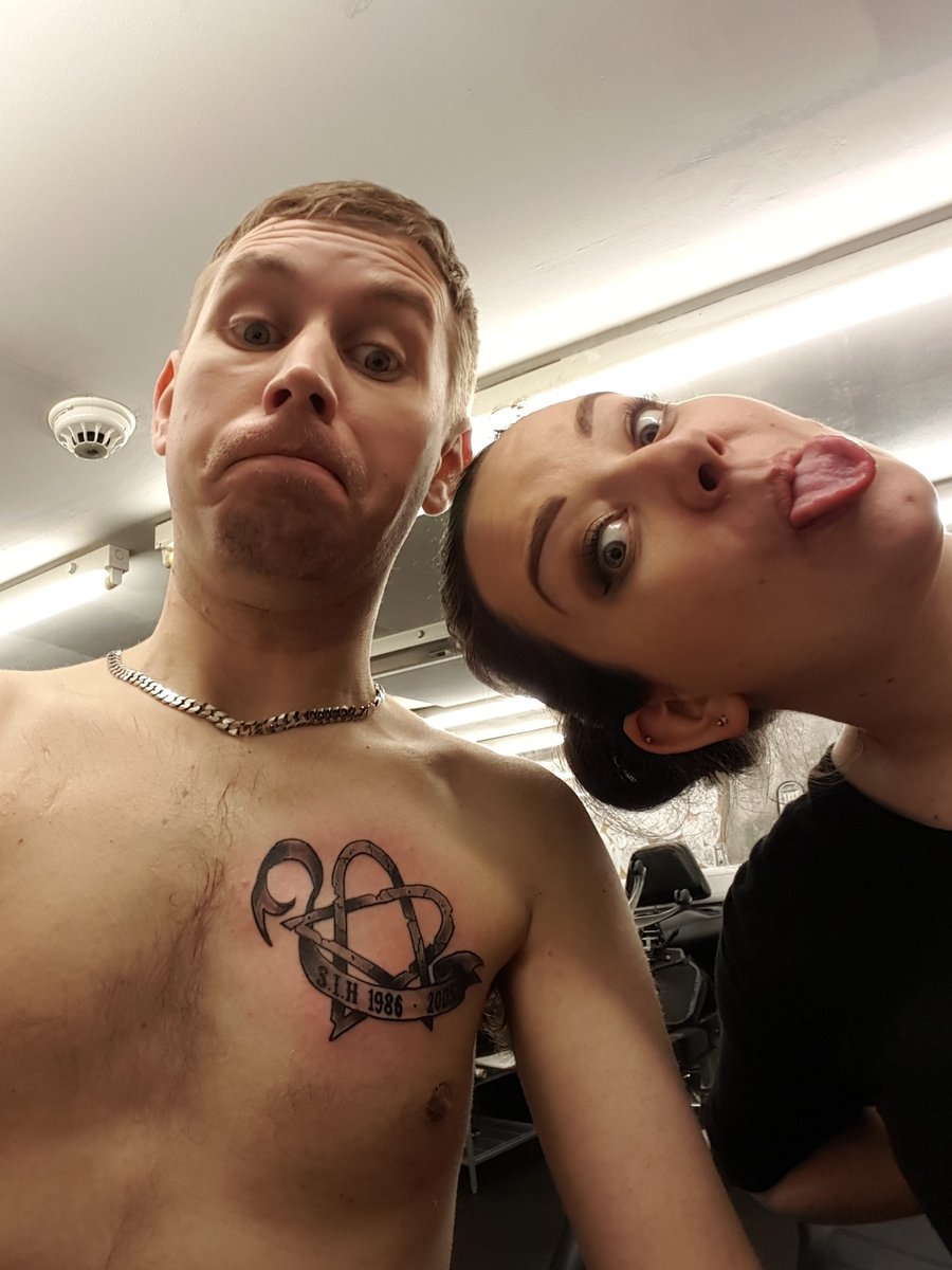 Craigscott86's tweet photo. Got this bad boy tattooed on me last night! https://t.co/teveuN6ehh