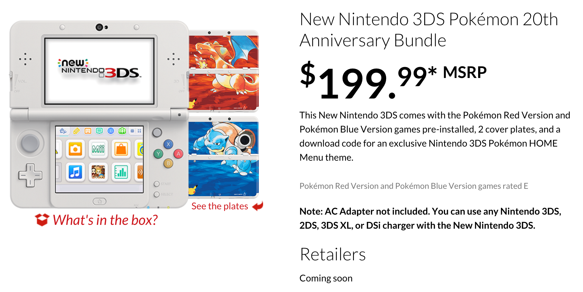 3ds and pokemon store bundle