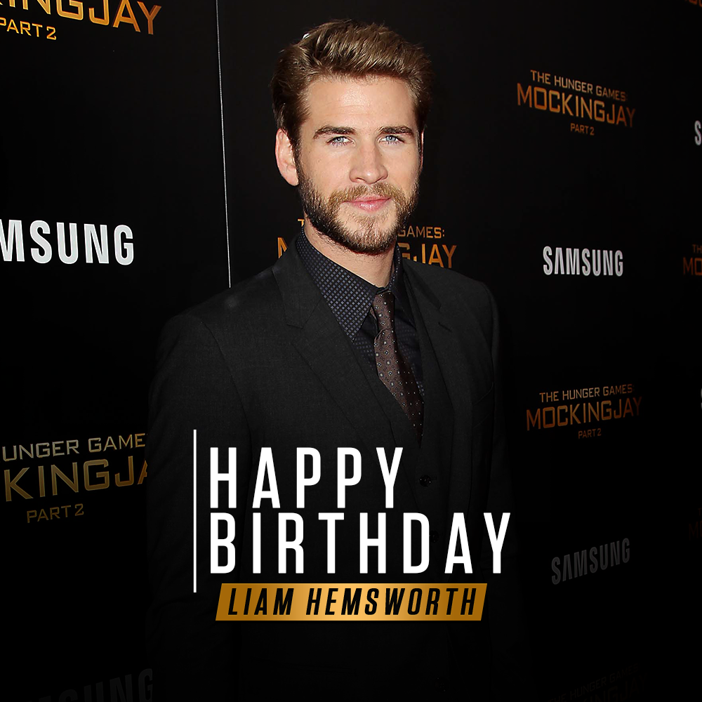 TheHungerGames's tweet image. Happy Birthday Gale! Uh.. I  mean Liam! Happy Birthday @LiamHemsworth! #MockingjayPart2