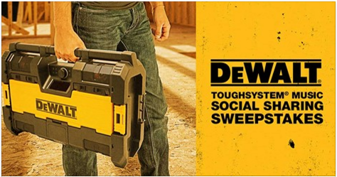 DEWALTtough's tweet photo. Want a prize that rocks? Enter our #ToughSystemSweeps for your chance at great prizes HERE: https://t.co/WJeoriLgYL https://t.co/X8F1MIbncv