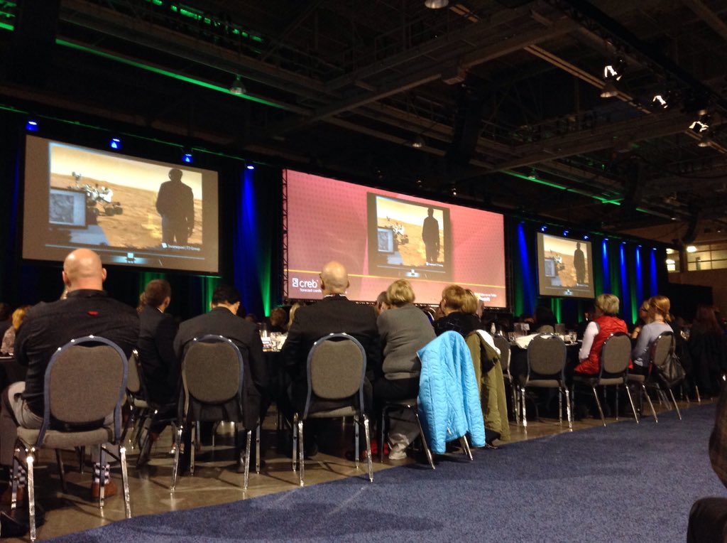 Russcir's tweet image. At the CREB conference. I'm amazed #creb16 #ciragent