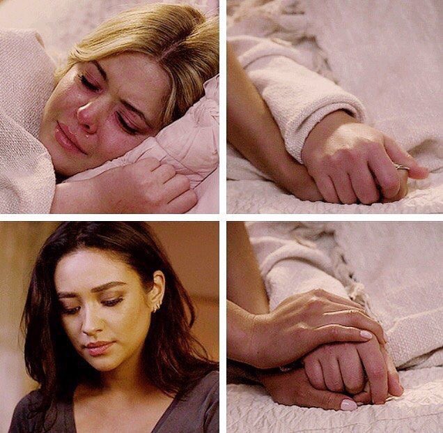 liarxwolf's tweet photo. emison ❤️ #PLL #PrettyLittleLiars https://t.co/EcZ2V1aVY5