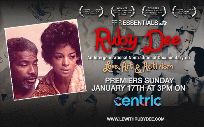 joblogues's tweet image. When it comes to working in your passion, Ruby Dee was the blueprint. We’ll be tuned in! #LEwithRubyDee #RubyDee