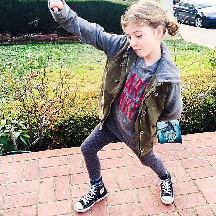 The Heartbreaker Tee and Kennedy Jacket combo is worthy of a happy dance