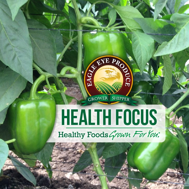 Bell Peppers are great for you! Low in calories, are great sources of vitamins A &amp; C, potassium, folic acid, &amp; fiber