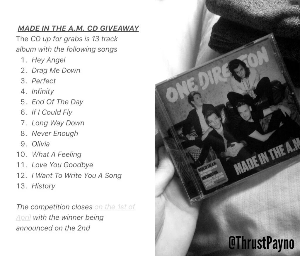 homeisarealsng's tweet photo. I want to win @ThrustPayno 's Made in the AM CD giveaway 
#THRUSTPAYNOSMITAMCDGIVEAWAY https://t.co/U2DGMdSdzq