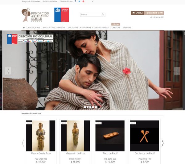 Lanzan nueva tienda en línea de Artesaniasdechile.cl https://t.co/K2W9a2Ez4r https://t.co/kgYiIJVsIC