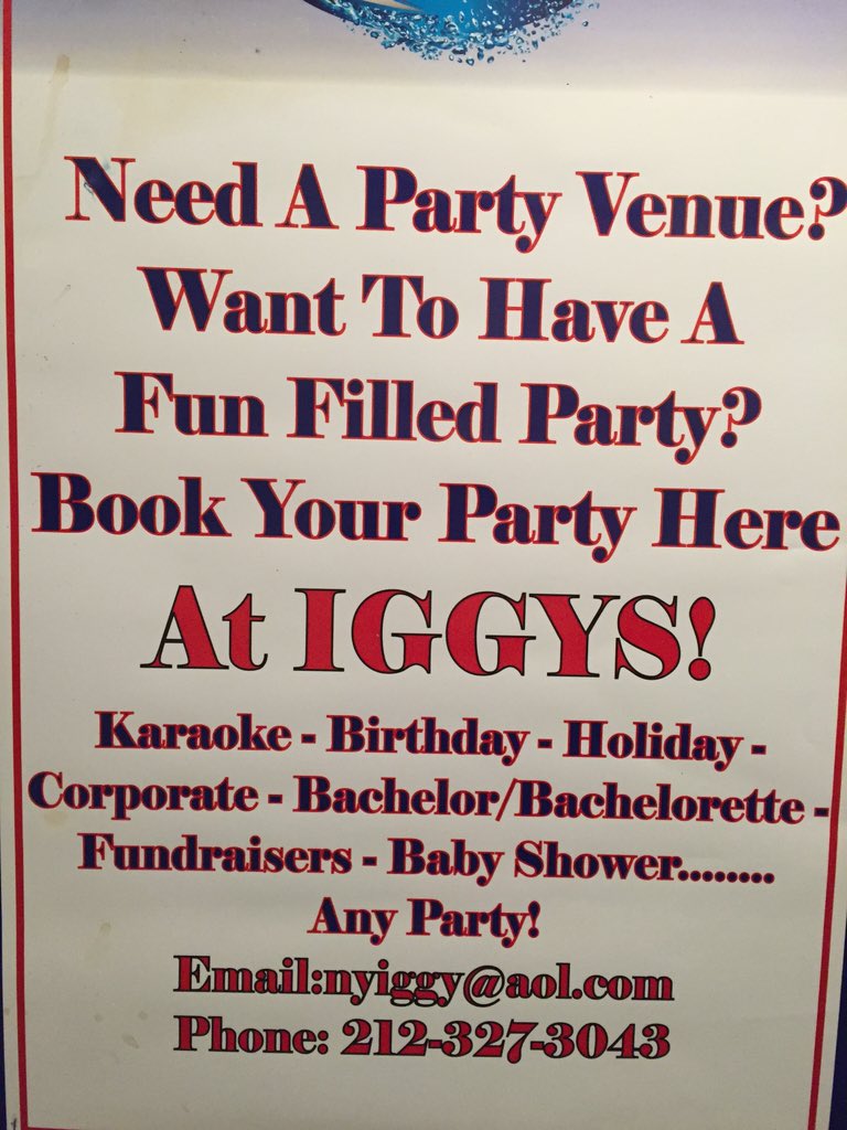 Iggys_NYC's tweet image. #dothisnotthat #MidweekMadness #uespubs