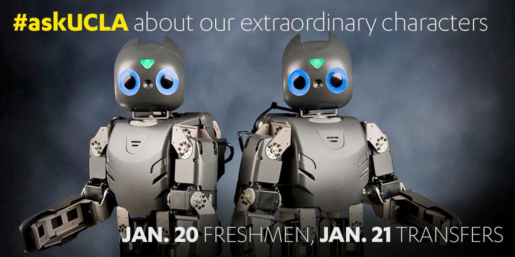 UCLA's tweet image. From robotics to music history, learn about UCLA's variety of courses you can take! #askUCLA