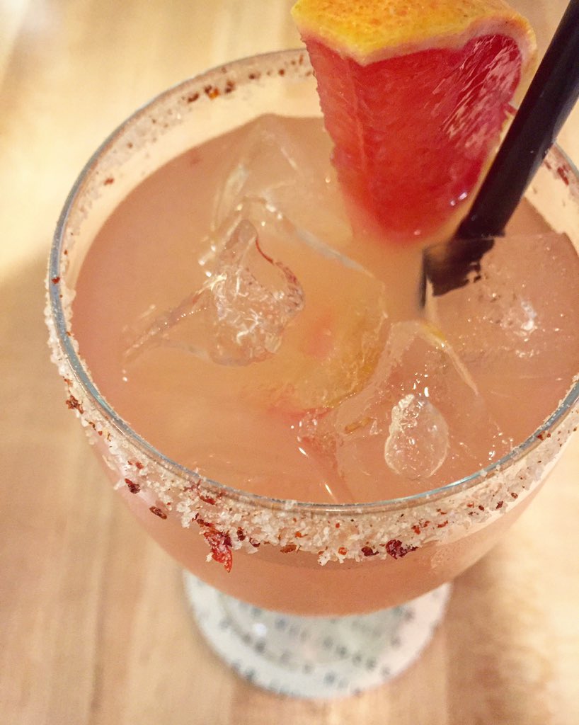 Meet "The Sherlock", our newest cocktail. Our take on a Salty Dog using La Quintinye Dry Vermouth #saltydog