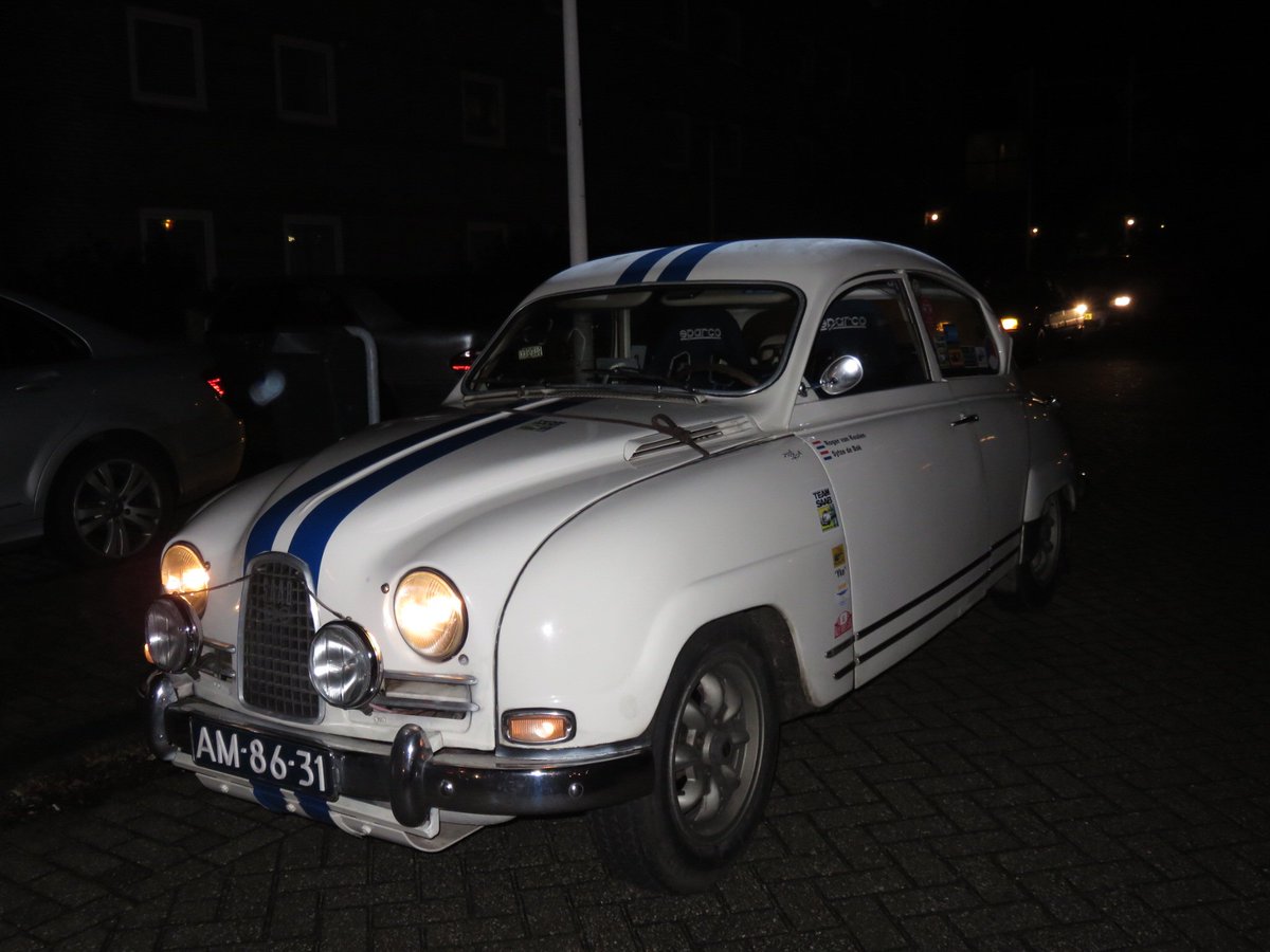 TeamYke's tweet photo. AMAC Openingsrit Sportklasse, 1 langsrijder &amp; 1 instinker gemist, en 1 minuut straftijd = 12e plek! #Saab #Rally https://t.co/DfPvXD0zzf