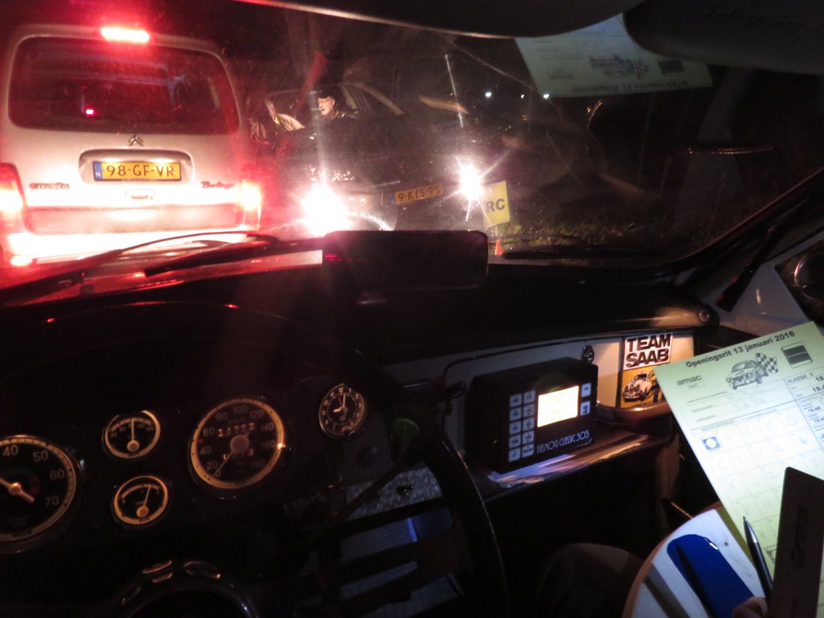 TeamYke's tweet photo. AMAC Openingsrit Sportklasse, 1 langsrijder &amp; 1 instinker gemist, en 1 minuut straftijd = 12e plek! #Saab #Rally https://t.co/DfPvXD0zzf